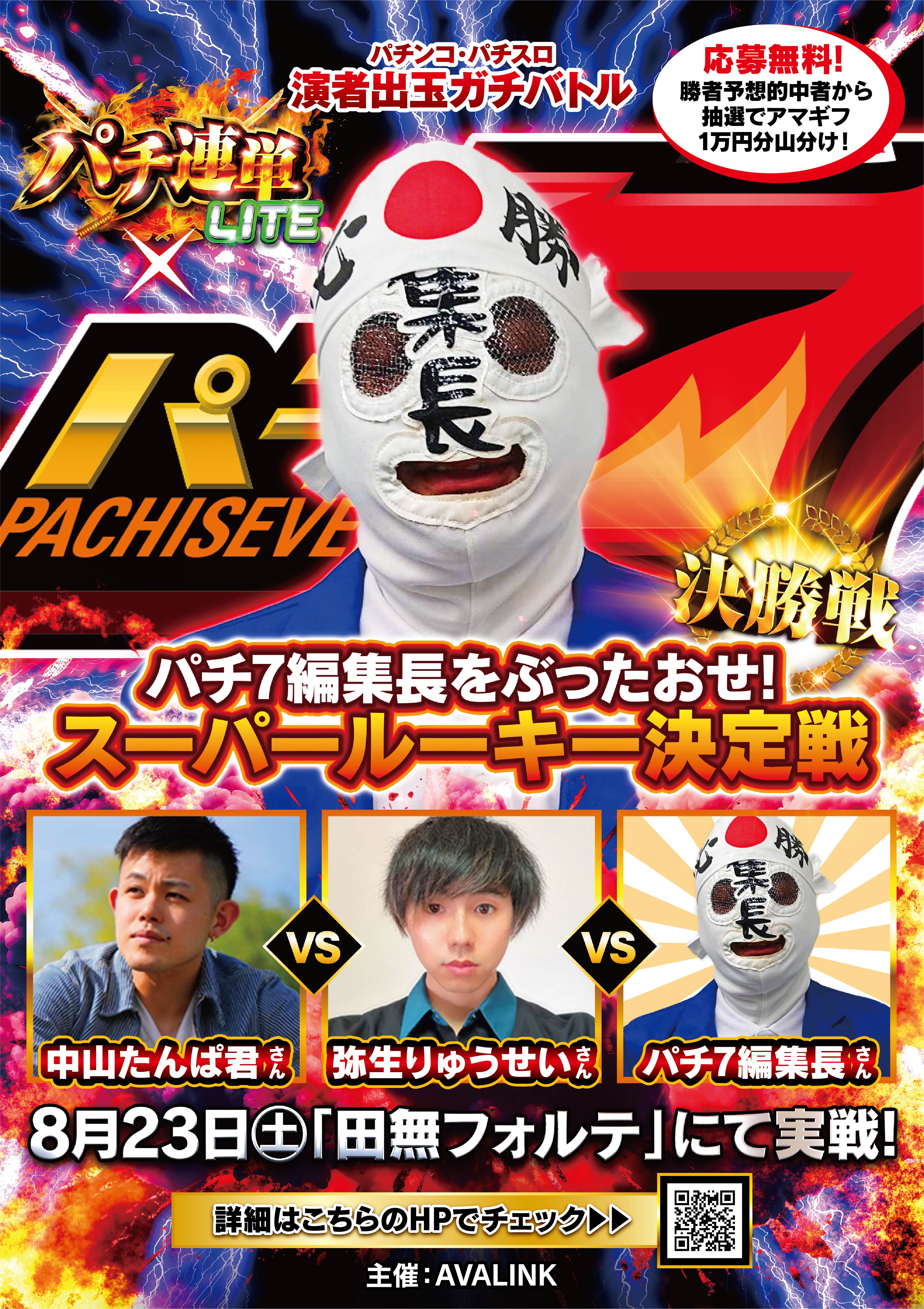 パチンコ・パチスロ演者出玉ガチバトルパチ連単