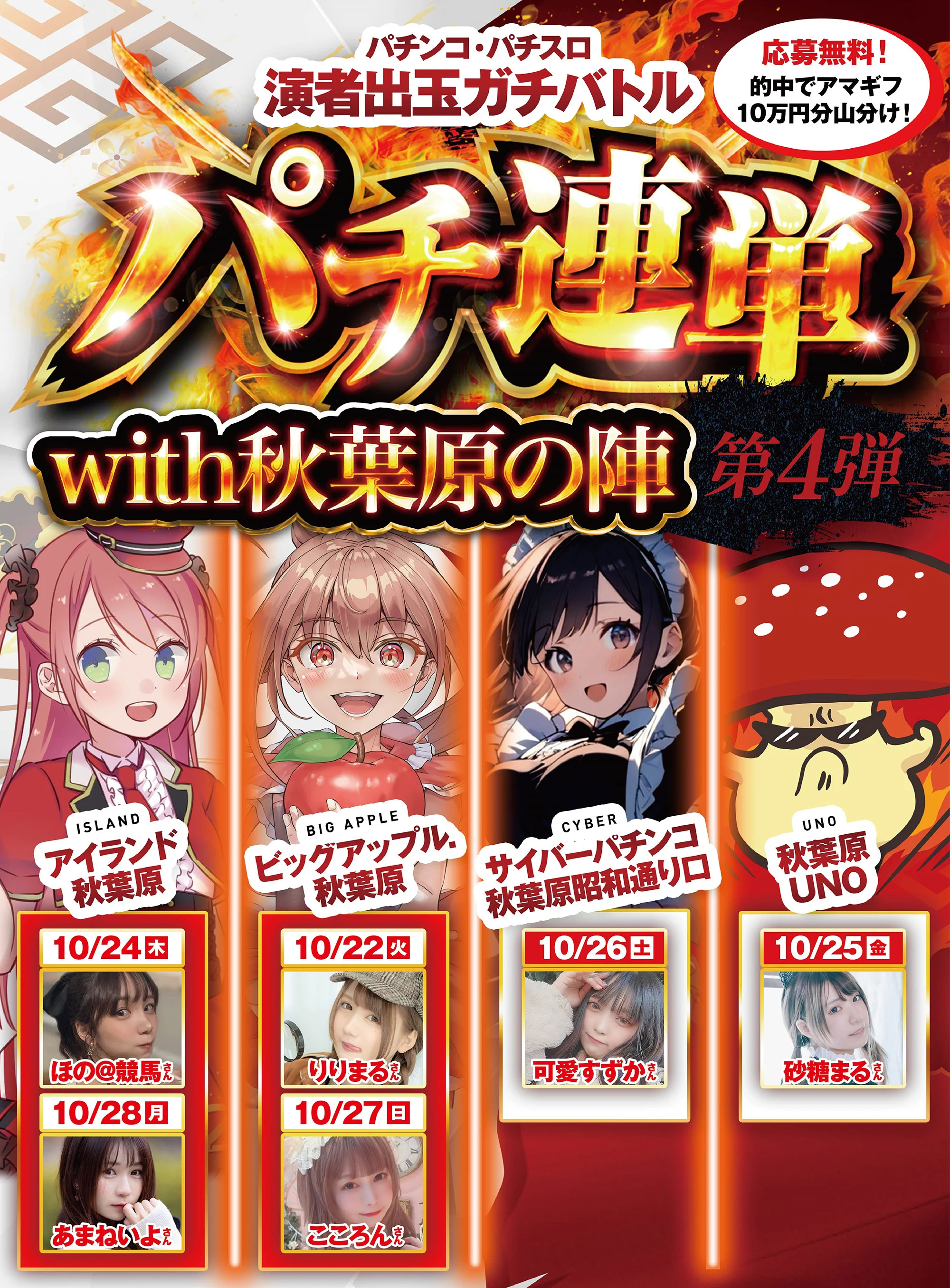 パチンコ・パチスロ演者出玉ガチバトルパチ連単