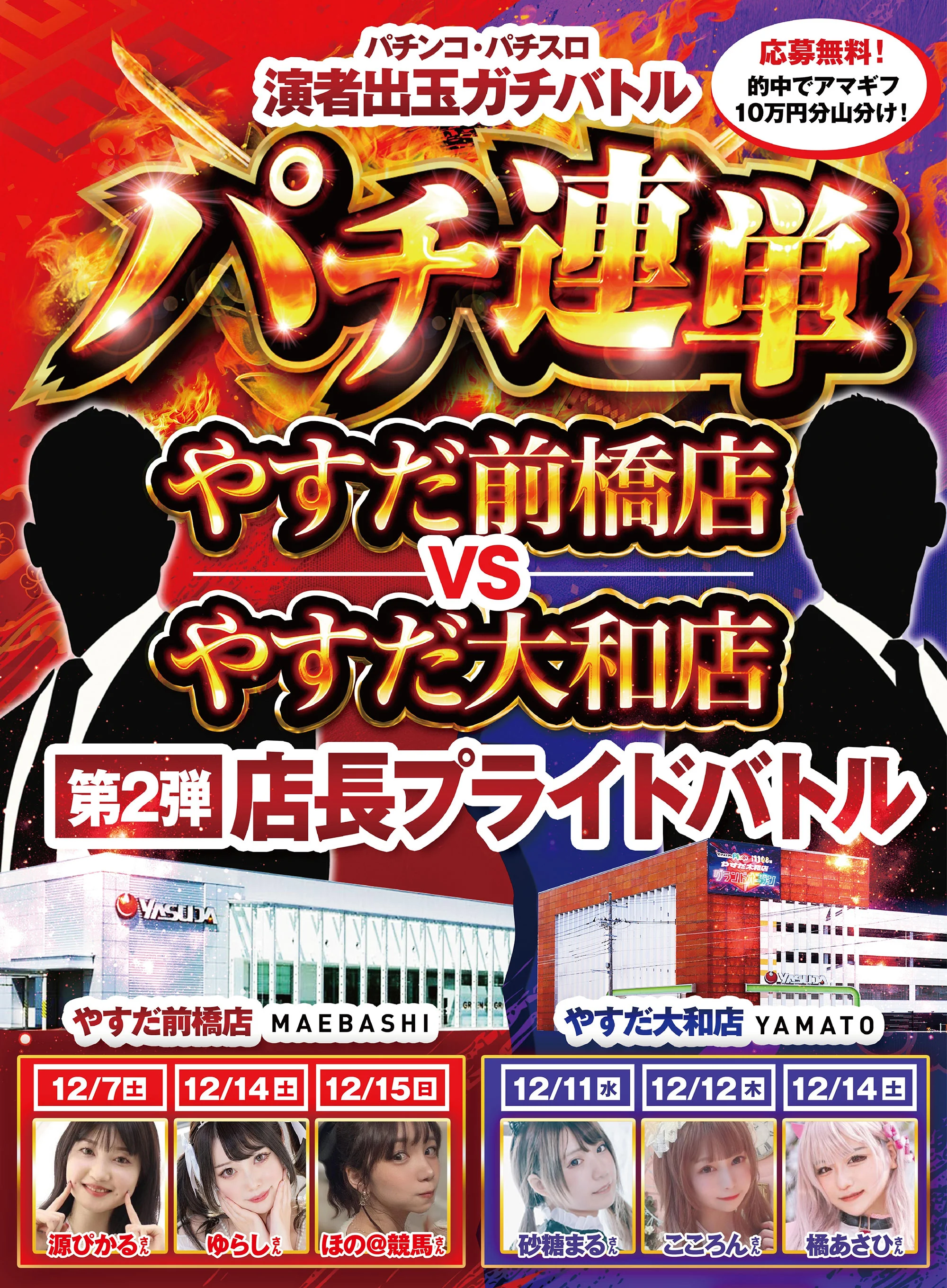 パチンコ・パチスロ演者出玉ガチバトルパチ連単